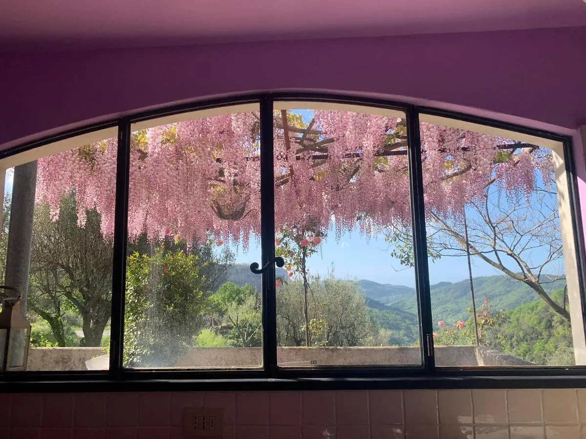 Semesterbostad Antica Casa Del Canto Mirella - Private Parking Calice Ligure Italien